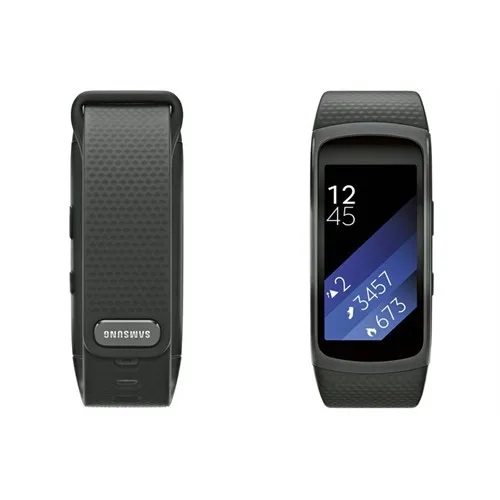 Samsung Gear Fit 2 Dark Gray (Android ve iPhone Uyumlu)