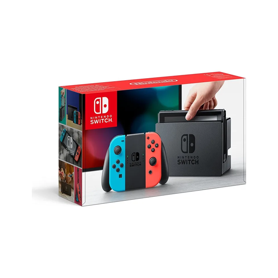 Nintendo Switch Mavi Kırmızı Joy - Con + The Legend Of Zelda Breath Of The Wild